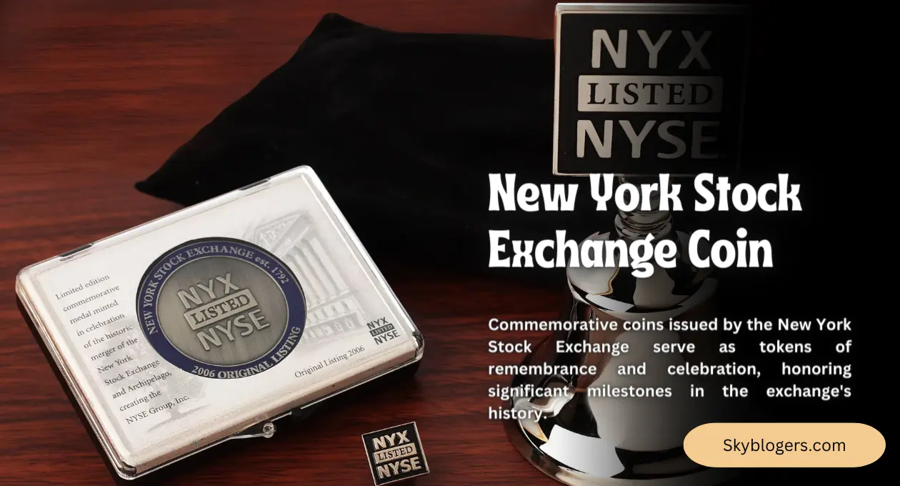 New york stock exchange coin