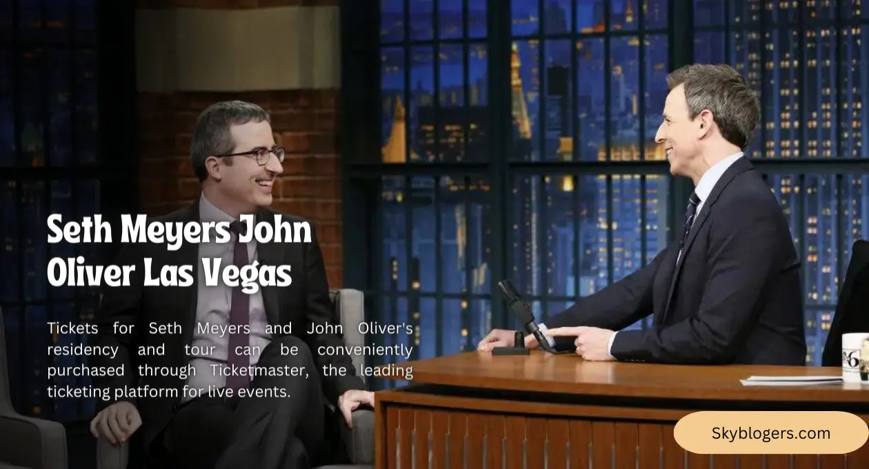 Seth meyers john oliver las vegas