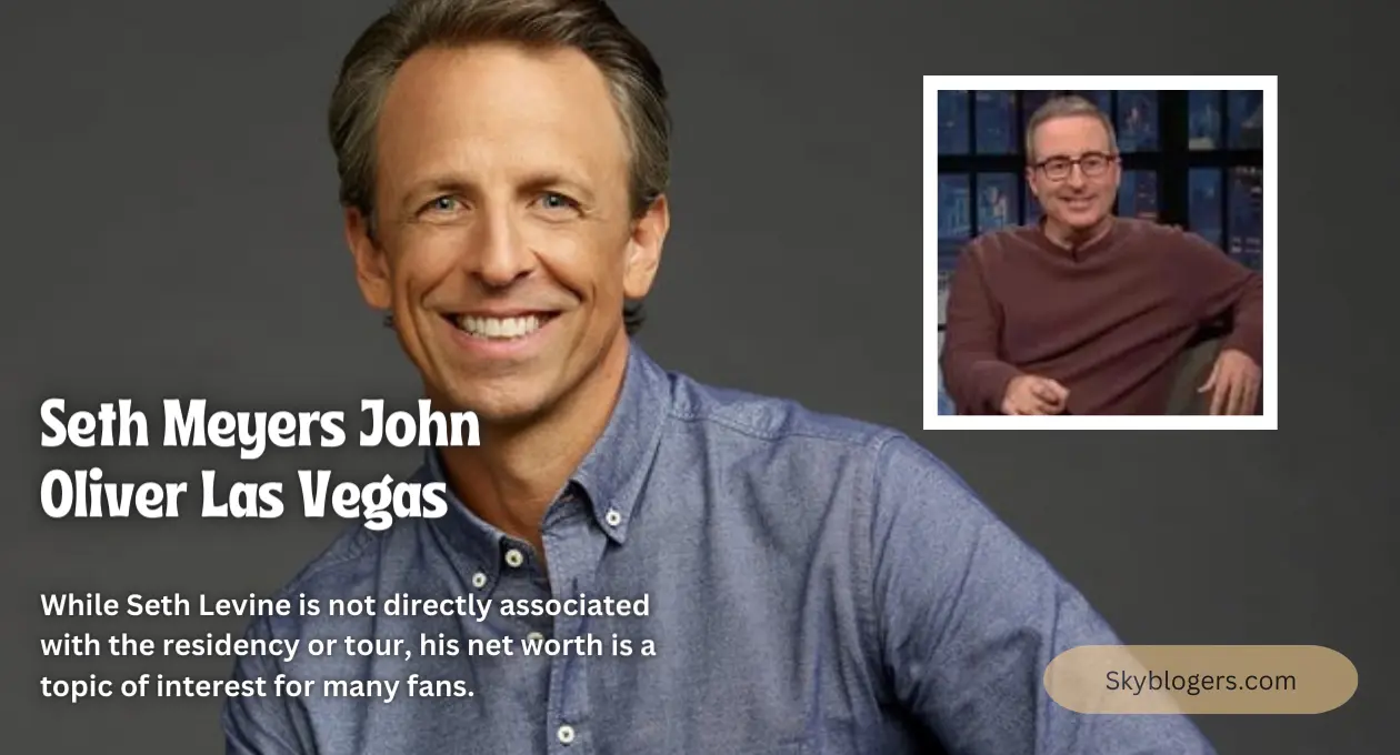 Seth meyers john oliver las vegas