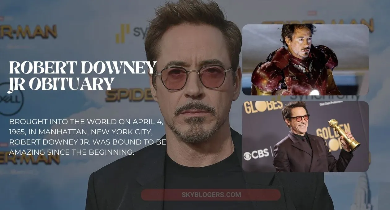 robert downey jr obituary