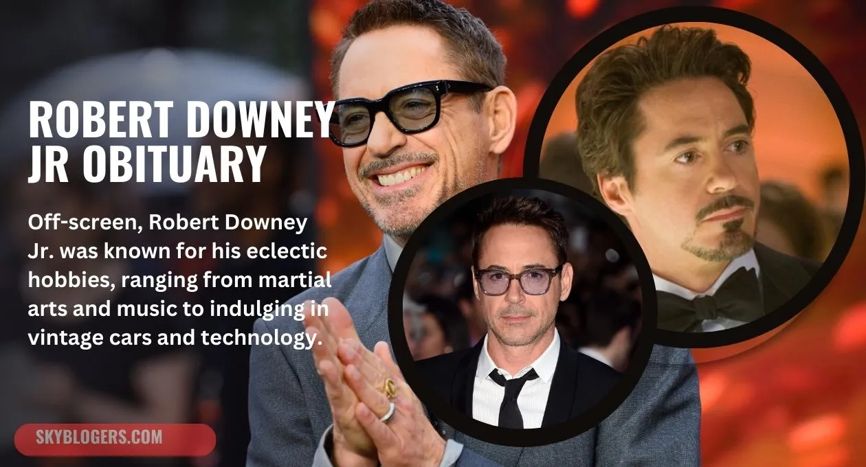 robert downey jr obituary