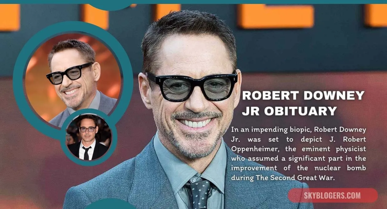 robert downey jr obituary