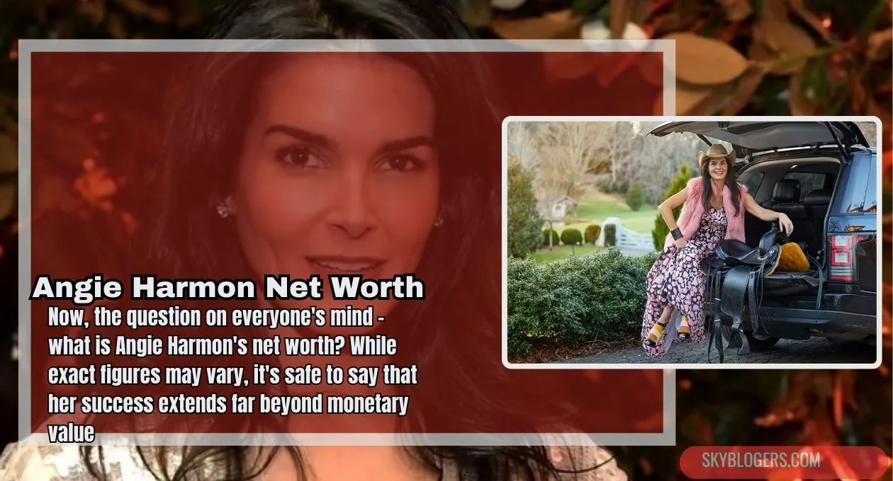 angie harmon net worth