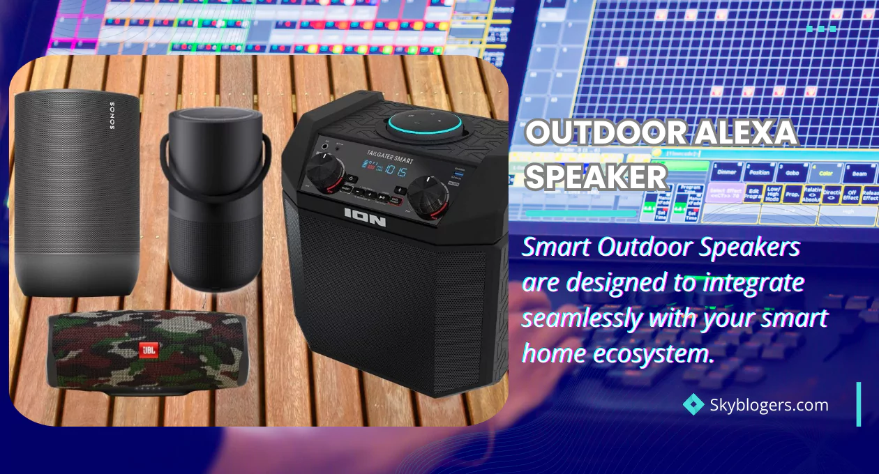 outdoor alexa speaker