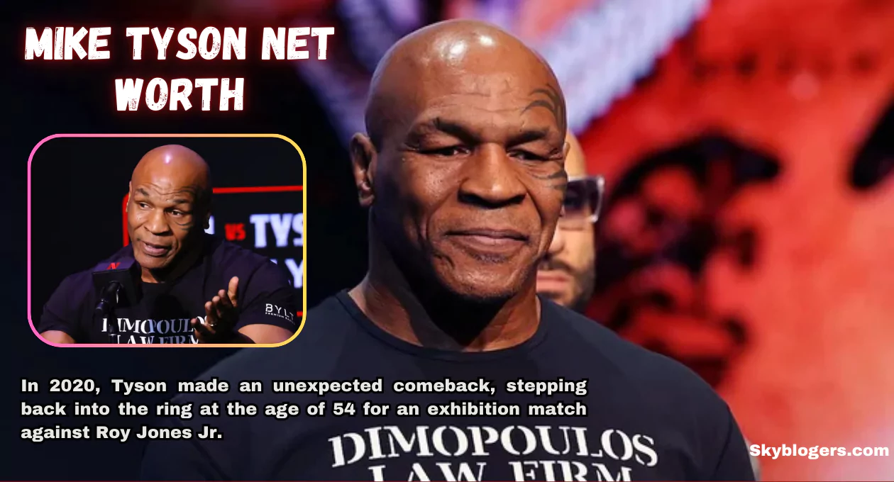 mike tyson net worth