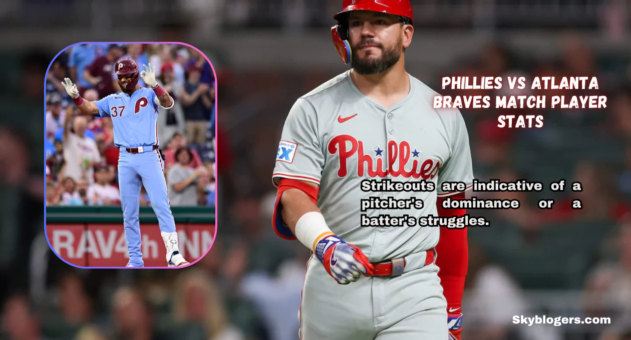 phillies vs atlanta braves match player stats